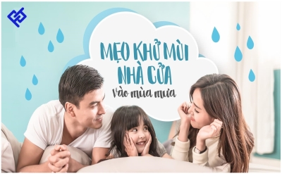 MẸO KHỬ MÙI CĂN HỘ
